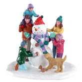 Lemax Table Pieces Lemax Snowman Teamwork